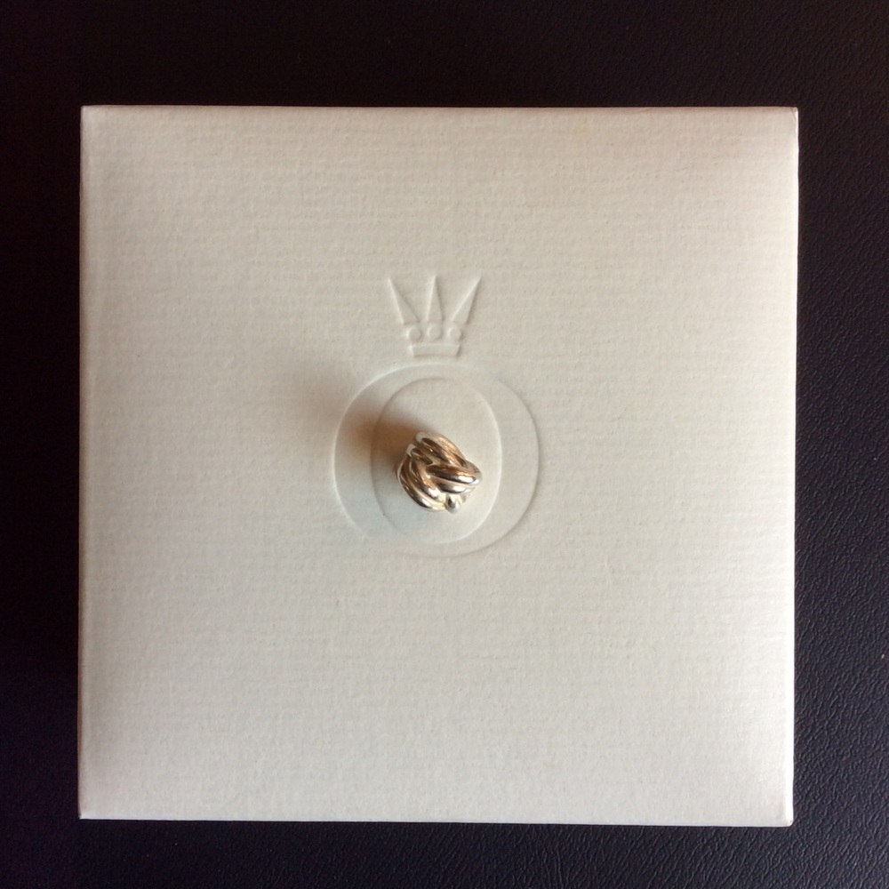 Authentic Retired Pandora Forget-Me-Knot Charm